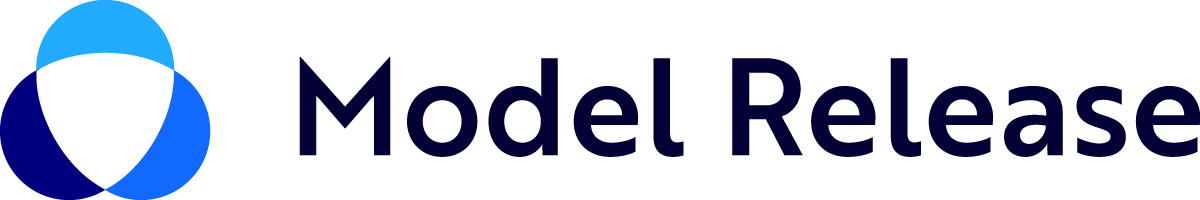 model release logo